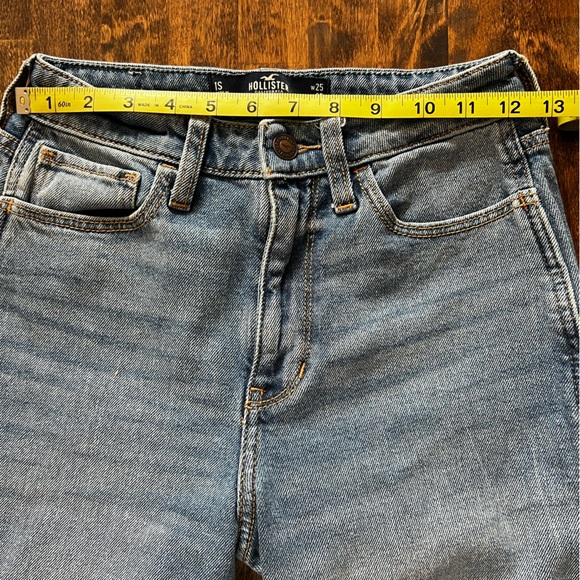 HOLLISTER Ultra High Rise Mom Jean 90's Y2K Size 25 - Picture 8 of 10